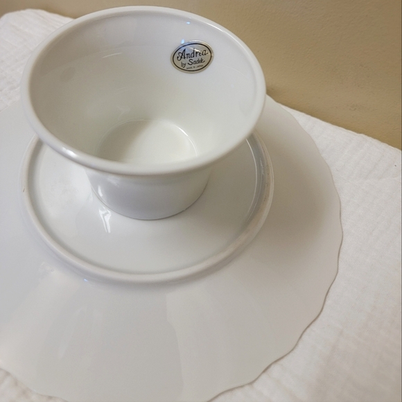 Andrea by Sadek Pedestal Cake Plate Berry Patch Pattern - Picture 3 of 11